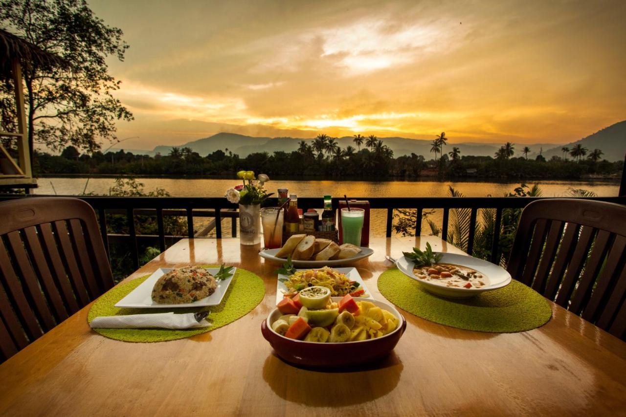 Green Mango Bungalows Kampot Buitenkant foto