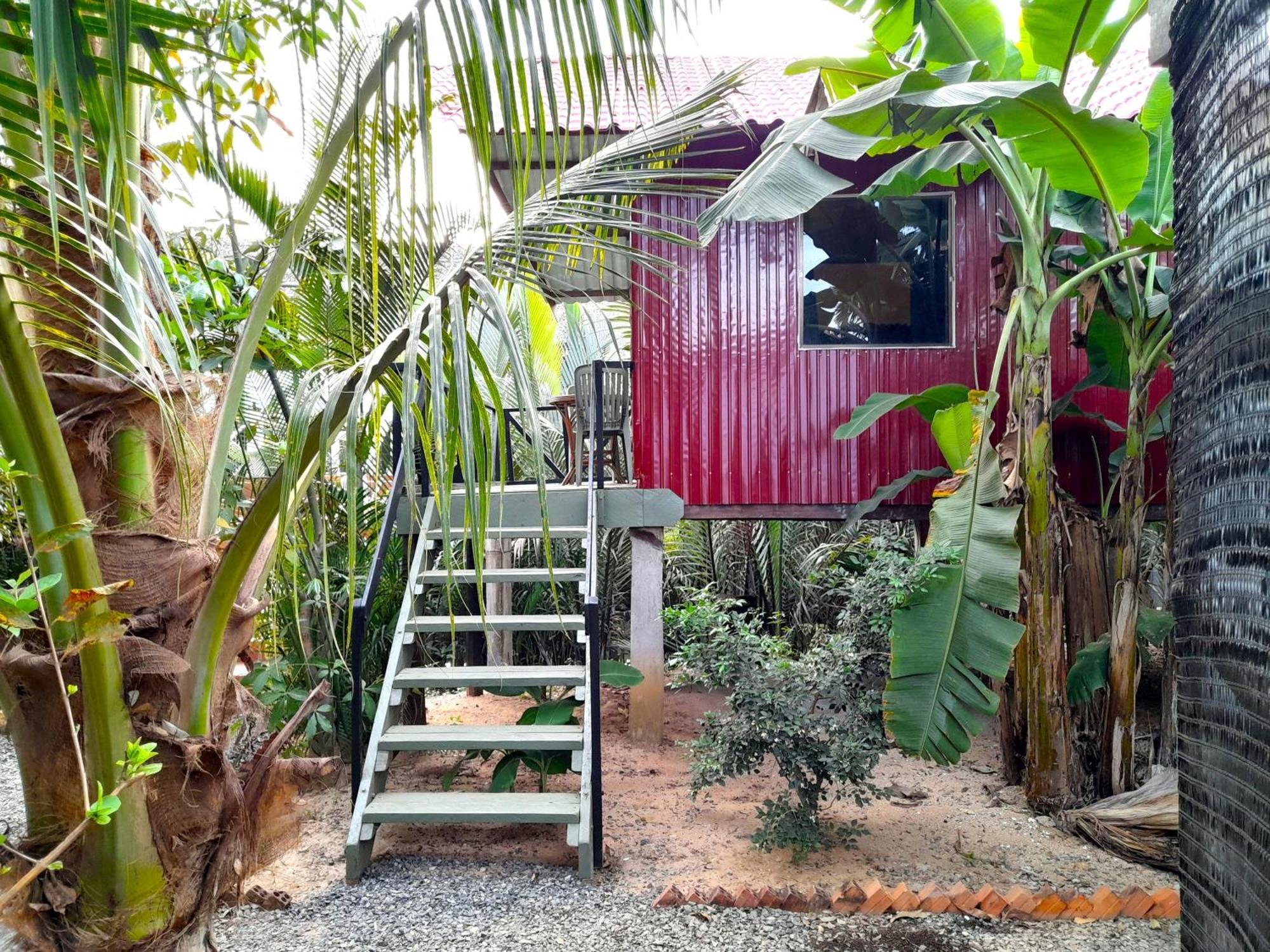 Green Mango Bungalows Kampot Buitenkant foto